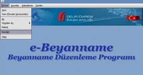 Beyanname Verme Sürelerinin Uzatılması Hakkında Duyuru