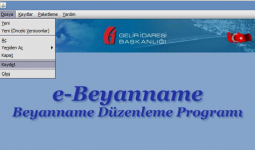 Beyanname verme sürelerinin uzatılması hakkında duyuru