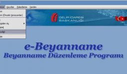 E-beyanname Değişiklik Duyurusu 01.11.2018