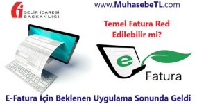 E-Fatura İçin Beklenen Uygulama Sonunda Geldi