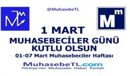 1-7 Mart Muhasebe Haftası Kutlu Olsun