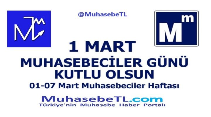 1-7 Mart Muhasebe Haftası Kutlu Olsun