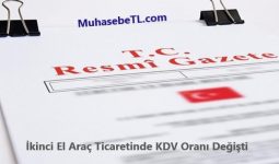 İkinci El Araç Ticaretinde KDV Oranı Değişti