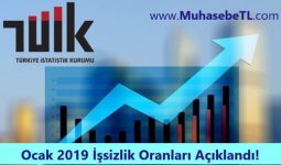 Ocak 2019 İşsizlik Oranları