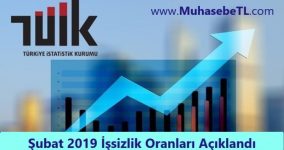 Şubat 2019 İşsizlik Oranları