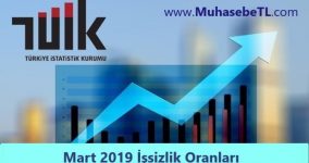 Mart 2019 İşsizlik Oranları