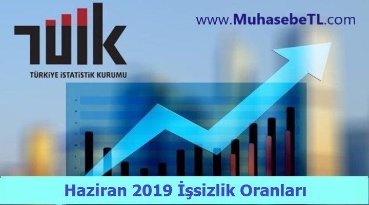 Haizran 2019 İşsizlik Oranları