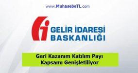 Geri Kazanım Katılım Payı Kapsamı Genişletiliyor