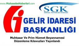 Muhtasar Ve Prim Hizmet Beyannamesi Düzenleme Kılavuzları