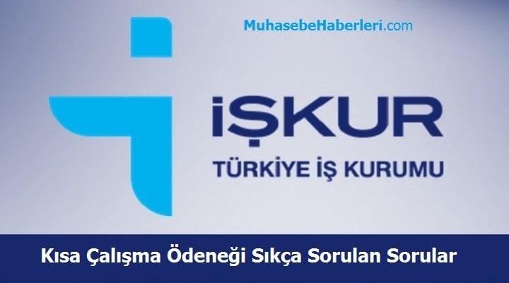 Kısa Çalışma Ödeneği Sıkça Sorulan Sorular