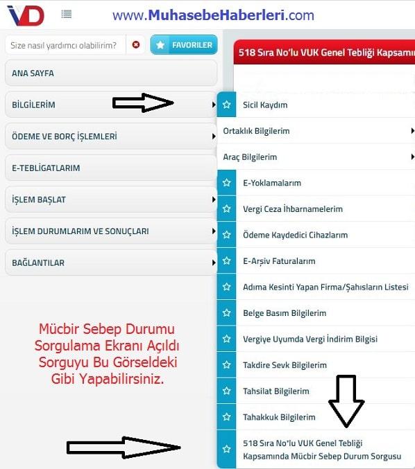 Mücbir Sebep Durumu Sorgulama Ekranı Açıldı görsel